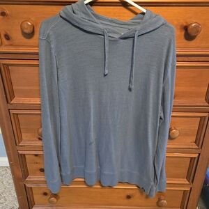 Faherty Slate Blue Hoodie